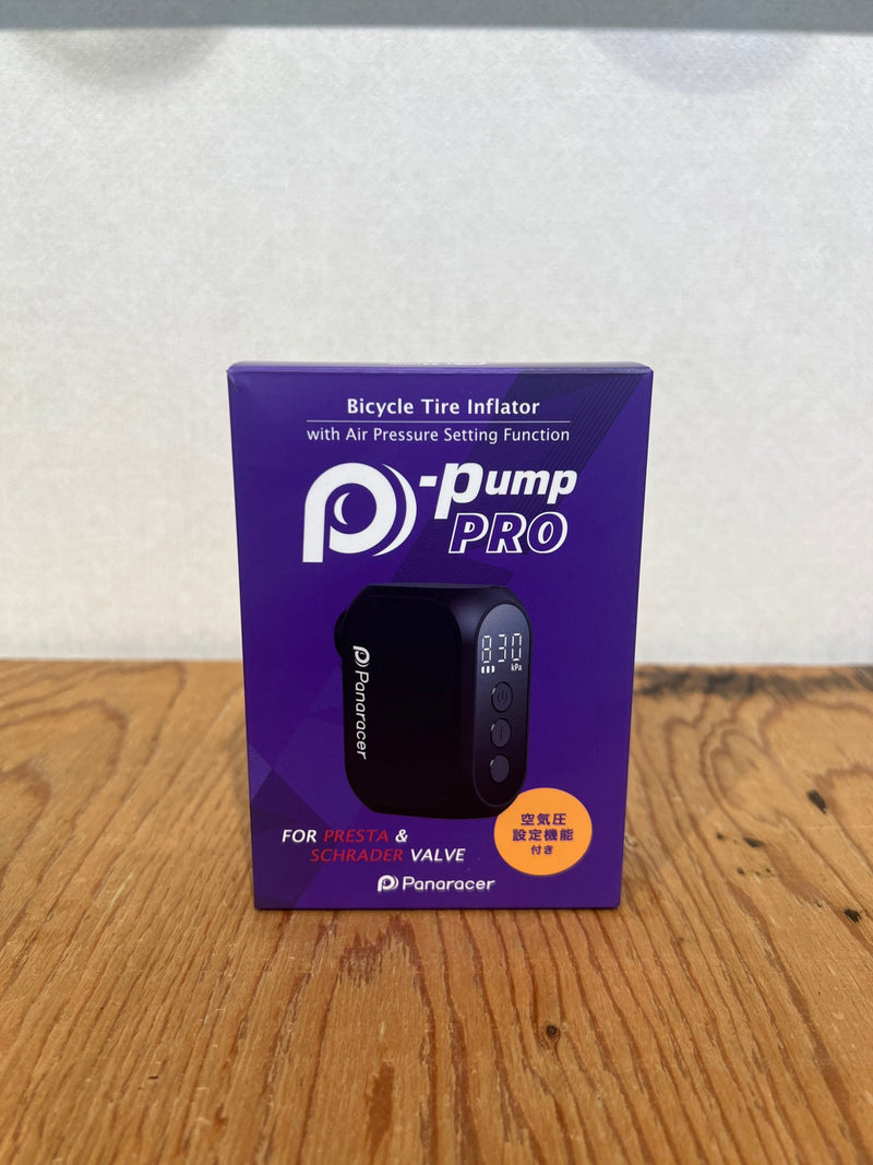 【パナレーサー】液晶搭載140g！電動ポンプのご紹介【P-pump Pro】
