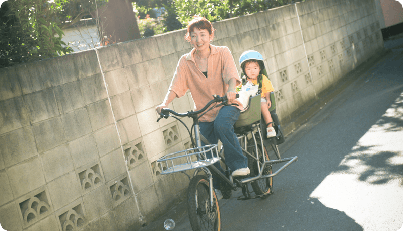 クルマの代わりに、カーゴ自転車という提案
