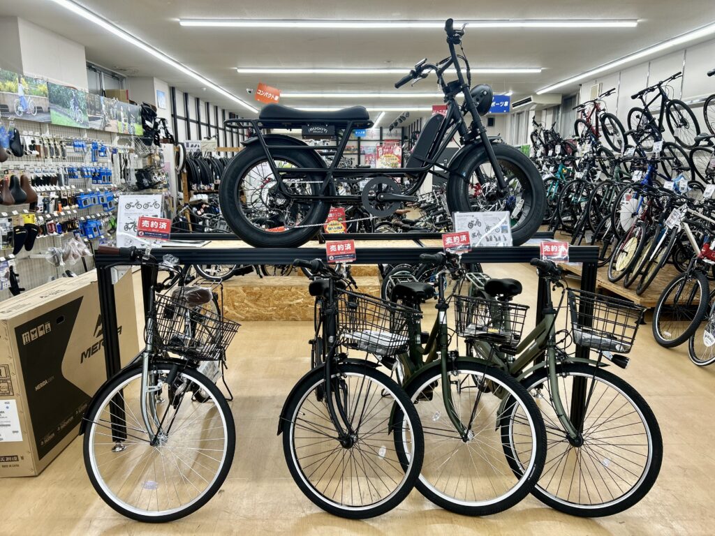 電動自転車のセールが始まりました