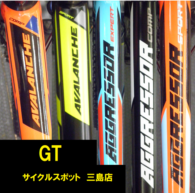 GT AGGRESSOR AVALANCHE SPORT COMP EXPERT の違い