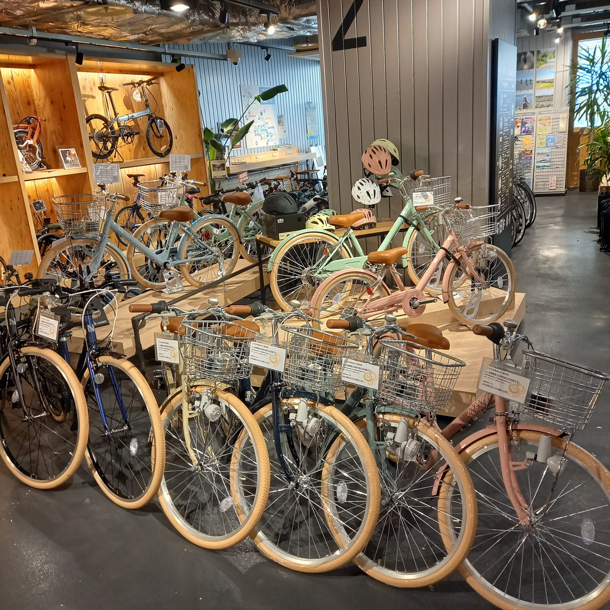 ル・サイク土浦店の店内