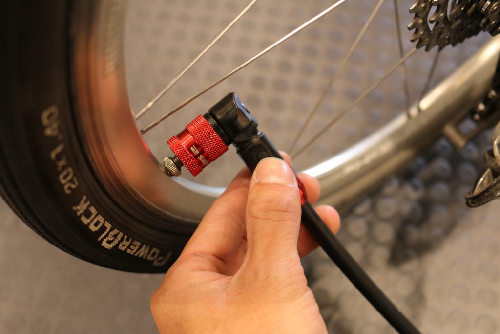 渋谷 自転車 空気 入れ