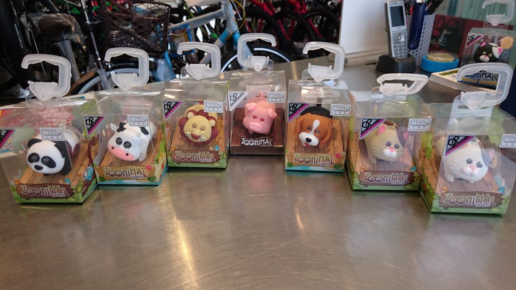 ズーニマル ナイトバディ ホワイトLED クロネコ Zoonimal サイクル