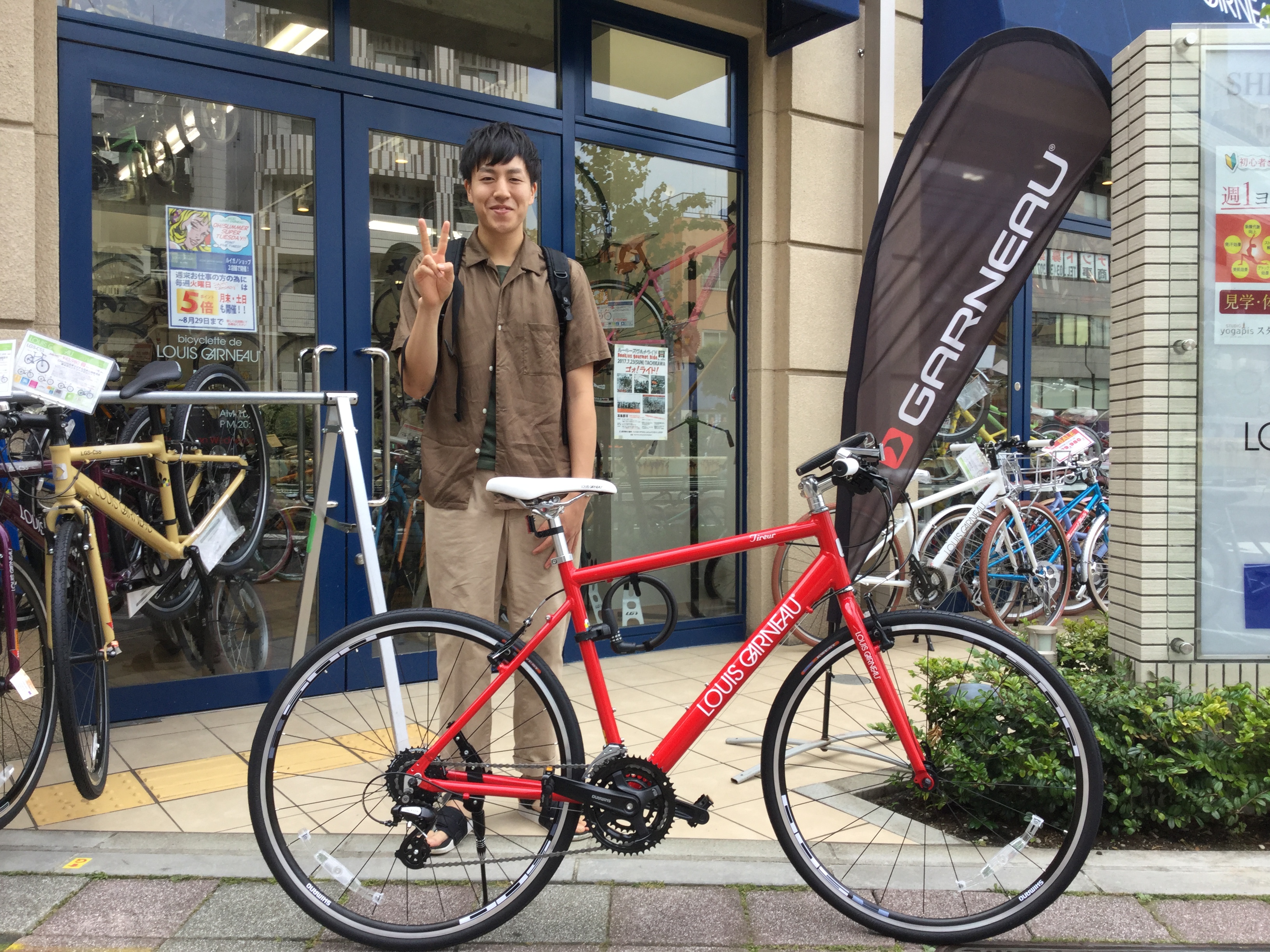 自転車本体 LOUIS GARNEAU TIREUR2017 LGS-TIREUR / LOUIS GARNEAU / ルイガノ製品紹介