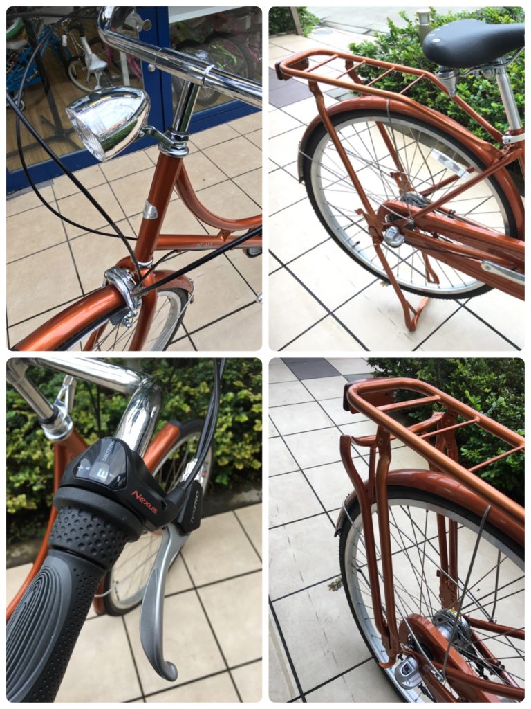 ルイガノ 自転車 チェーンのところのプラスティックカバー