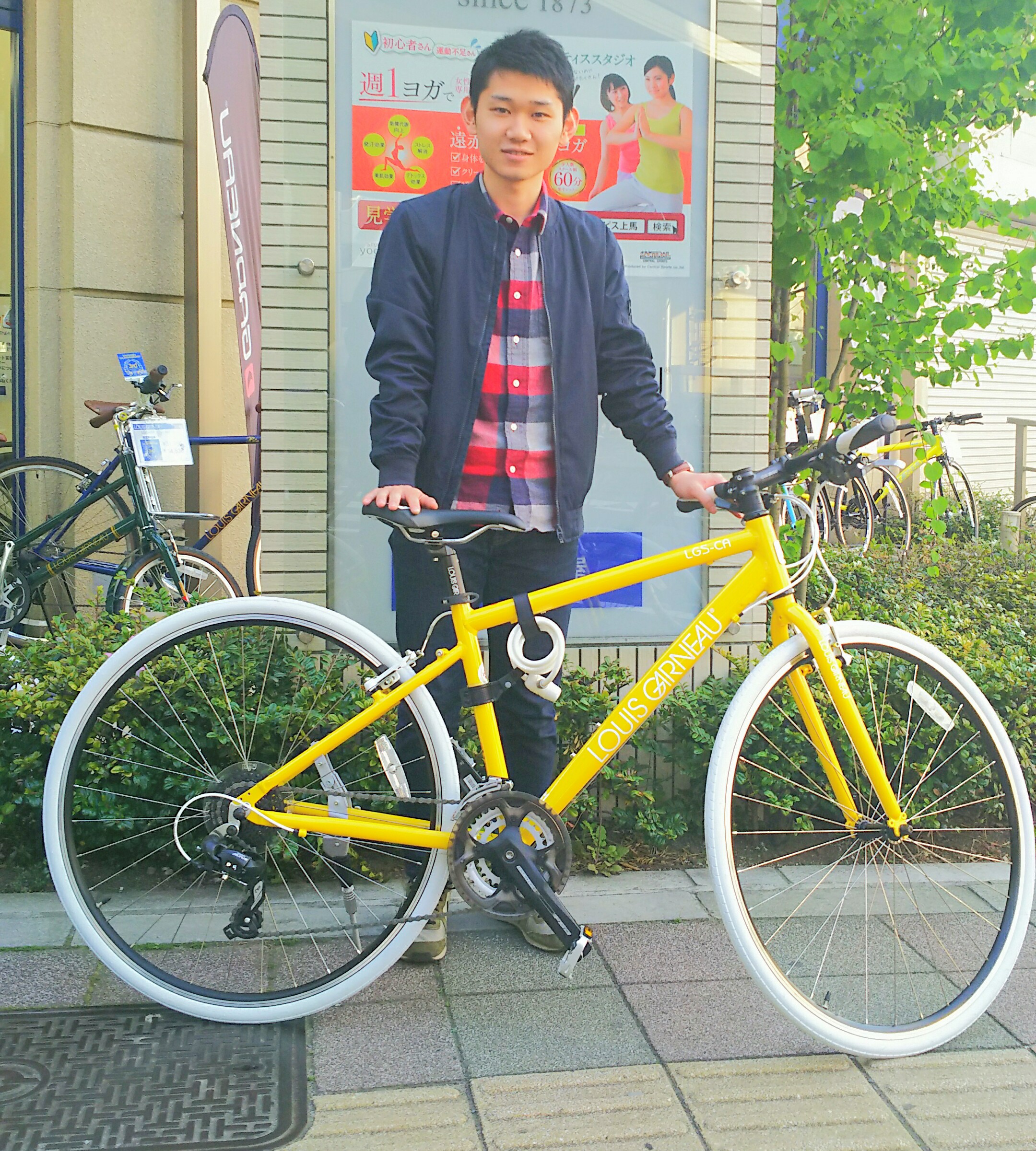 ルイガノサイクルウェア　サイズL サイクルジョイ / LOUISGARNEAU(ルイガノ) J22