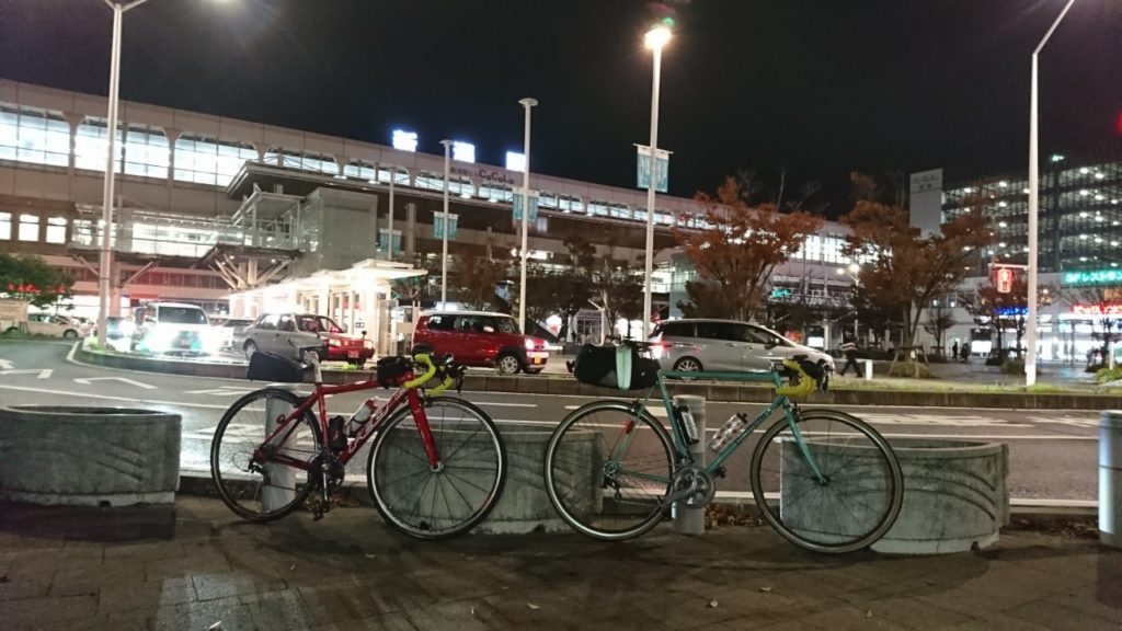 ここから立川駅まで 自転車