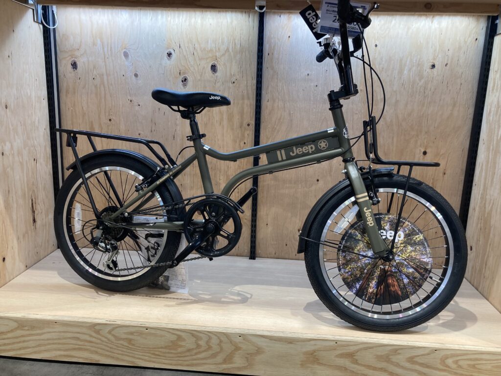 Jeep 自転車　20インチ　サンドカラー