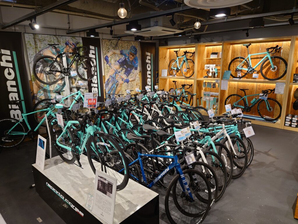 小さいサイズの自転車コーナー増車 ル サイク土浦 自転車専門店 サイクルスポット ル サイク