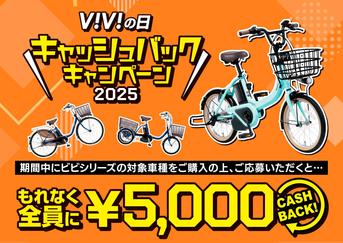 5,000円キャッシュバック】ViViの日キャッシュバックキャンペーン｜6月