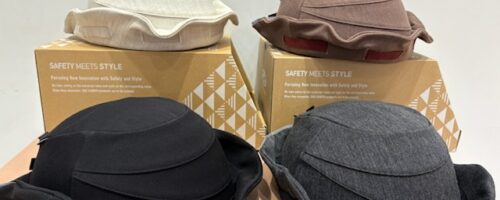 一般ヘルメットに抵抗のある方必見！